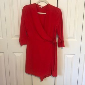 COPY - Top Shop Red Wrap Dress